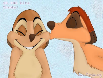 Msondo kissing Kimya... mwack!